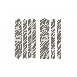AMS Frame XXL Zebra/Grey naklejki ochronne ramy