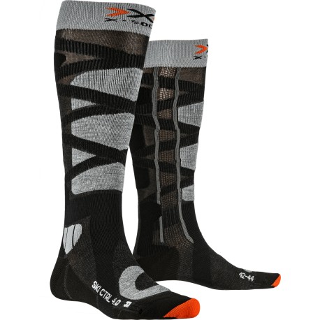 Skarpety X-Socks Ski Control 4.0 Antracite melange/dtone grey melange