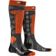 Skarpety X-Socks Ski Rider 4.0 Stone Grey melange/X-Orange