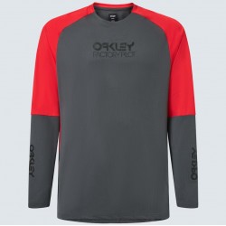 Jersey Oakley Factory Pilot MTB LS Uniform Grey