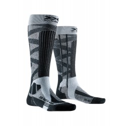 Skarpety X-Socks Ski Rider 4.0 WMS Grey Melange/Opal Black