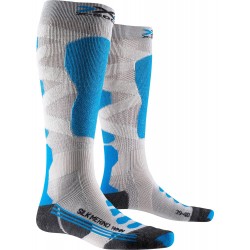 Skarpety X-Socks Ski Silk Merino 4.0 Grey melange/pink