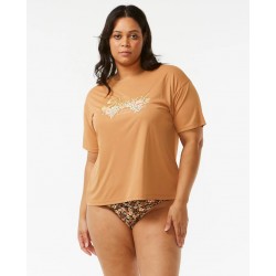 Lycra Rip Curl Sea Of Dreams Relaxed S/S Light brown